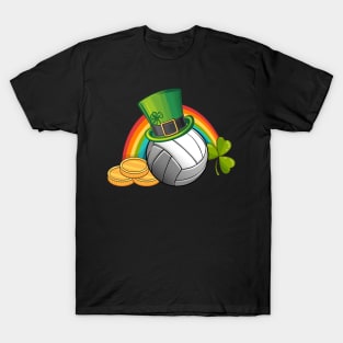 Volleyball Leprechaun Hat St. Patricks Day T-Shirt